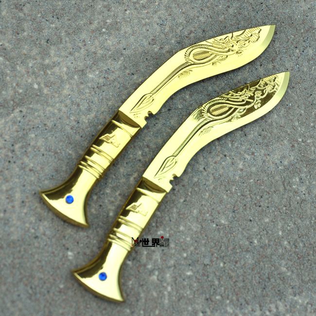 尼泊尔军弯刀CF穿越火线屠龙尼泊尔王者擎天铲子英雄级模型玩具刀未开刃30厘米斧头-血红白色【图片价格品牌报价】-京东的简单介绍