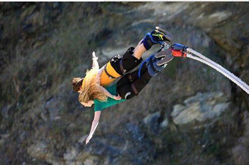 关于你的蹦极梦，我陪你完成的信息